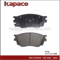 Good quality front brake pad D755 G1YC-33-28ZB for Mazda 323 626